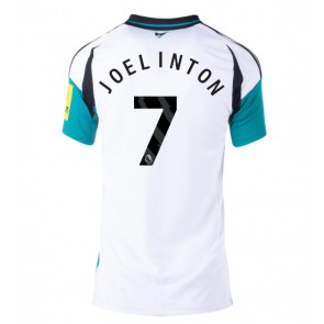 Newcastle United Joelinton #7 Replika Udebanetrøje Dame 2024-25 Kortærmet